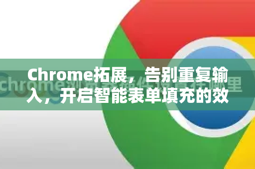 Chrome拓展，告别重复输入，开启智能表单填充的效率革命-第1张图片-谷歌官网|Google Chrome下载-2026最新中文版