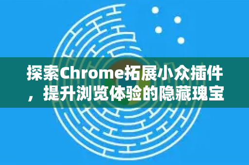 探索Chrome拓展小众插件，提升浏览体验的隐藏瑰宝