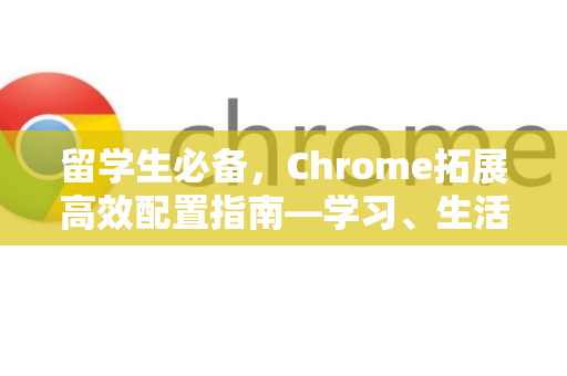 留学生必备，Chrome拓展高效配置指南—学习、生活与科研全攻略