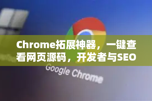 Chrome拓展神器，一键查看网页源码，开发者与SEOer必备指南