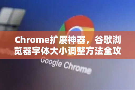 Chrome扩展神器，谷歌浏览器字体大小调整方法全攻略