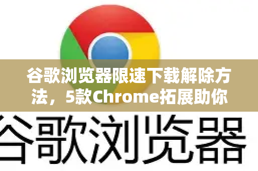 谷歌浏览器限速下载解除方法，5款Chrome拓展助你满速下载