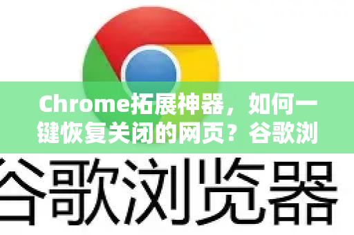 Chrome拓展神器，如何一键恢复关闭的网页？谷歌浏览器高效技巧全攻略