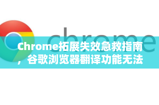 Chrome拓展失效急救指南，谷歌浏览器翻译功能无法使用怎么办