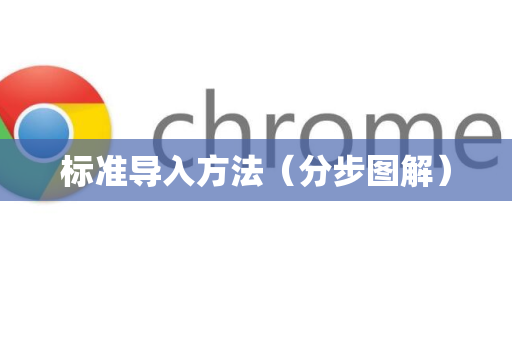 标准导入方法（分步图解）