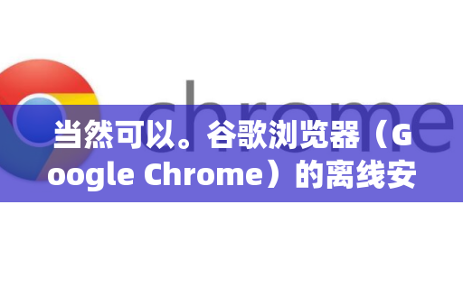 当然可以。谷歌浏览器（Google Chrome）的离线安装包通常用于在没有稳定互联网连接的环境下（如公司内网、批量部署）进行安装
