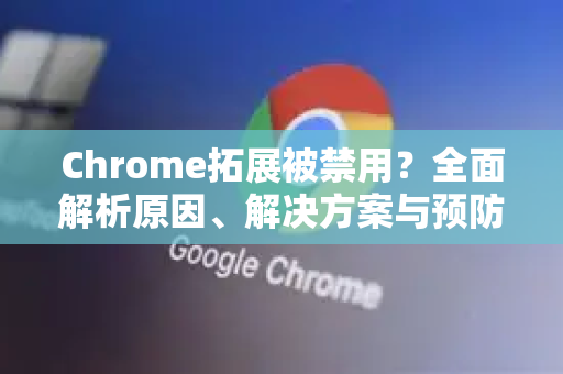 Chrome拓展被禁用？全面解析原因、解决方案与预防指南