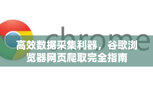 高效数据采集利器，谷歌浏览器网页爬取完全指南